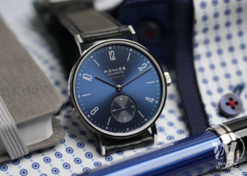 Nomos Tangente “blu oro”, recensione completa