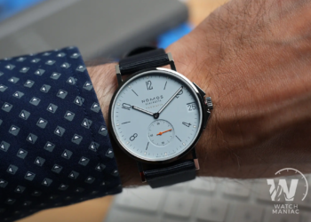 Nomos Ahoi Neomatik 38mm con datario, recensione completa