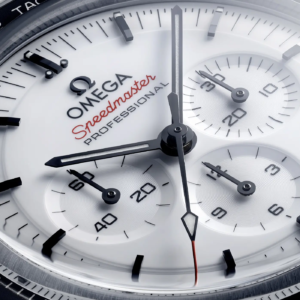 Omega Speedmaster Moonwatch bianco