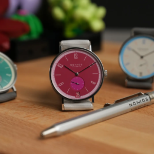 Nomos Tangente 175 Years Watchmaking Glashütte Chili