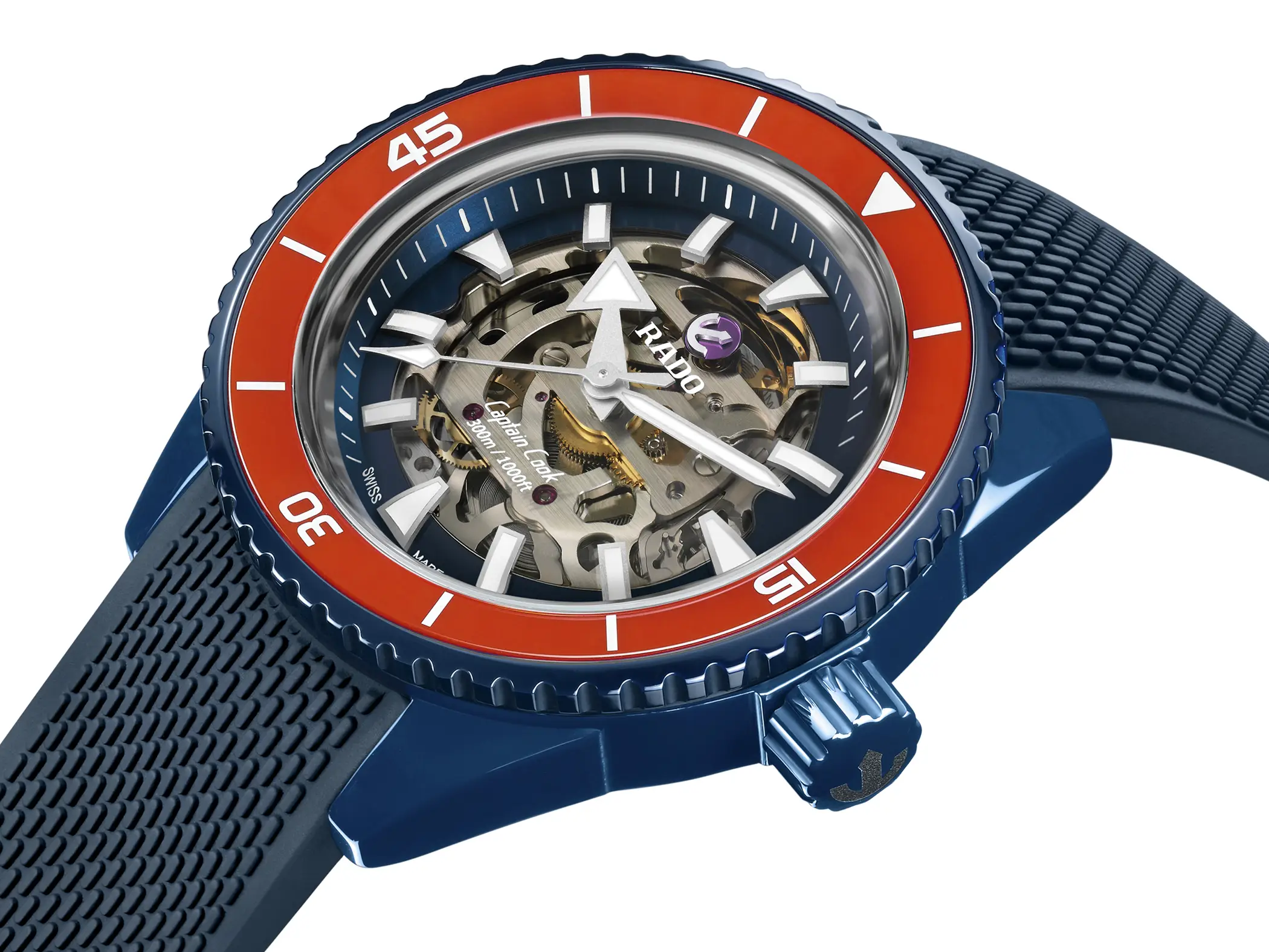 Rado Captain Cook High-Tech Ceramic Skeleton