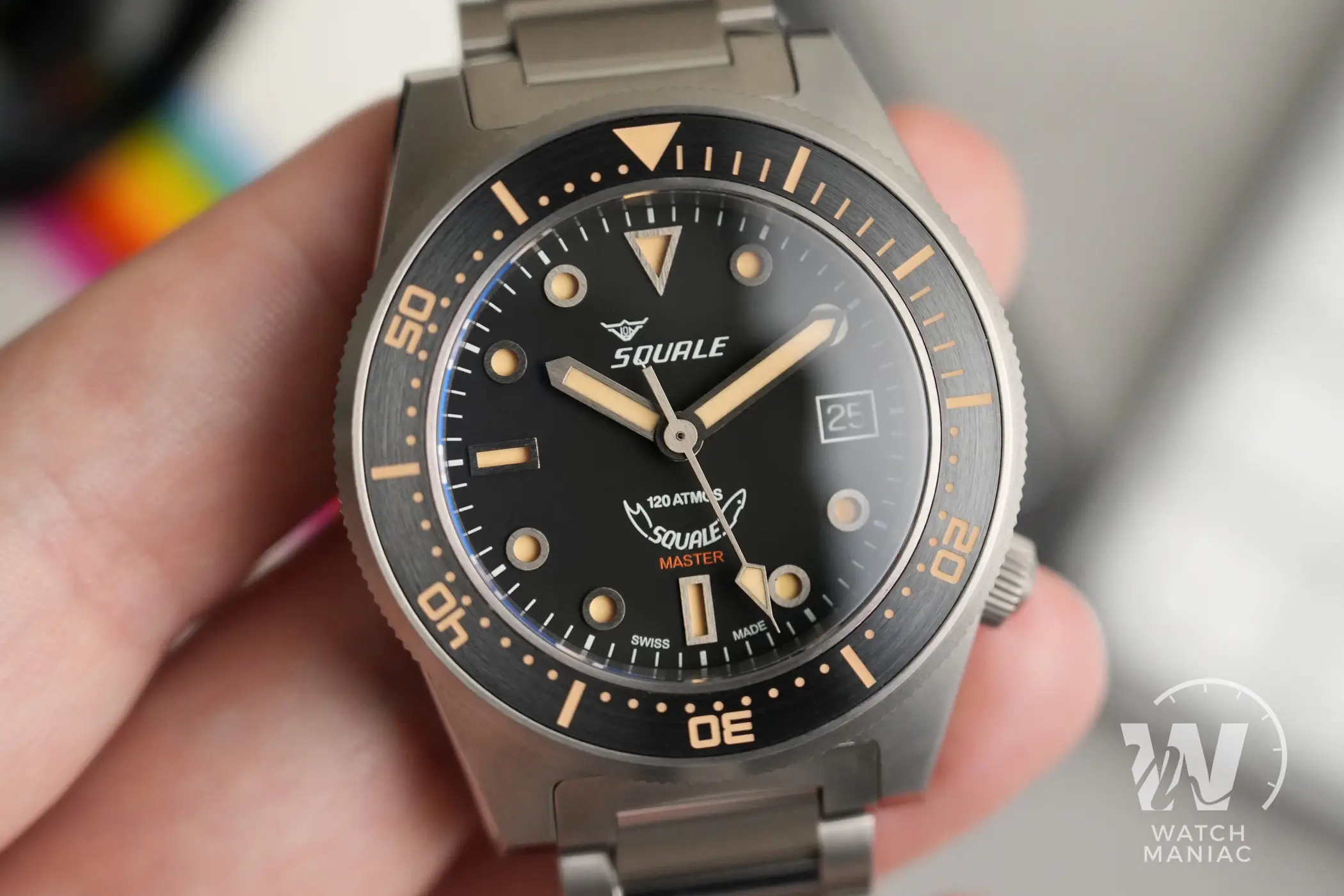 Squale Master Titanium 120ATM