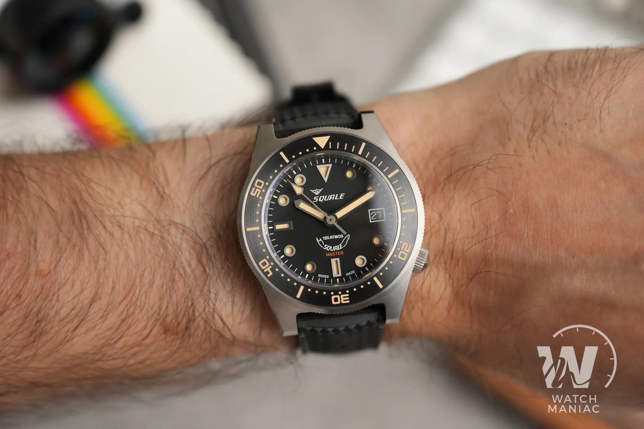 Squale Master Titanium 120ATM