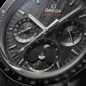 Omega Speedmaster Moonphase Meteorite
