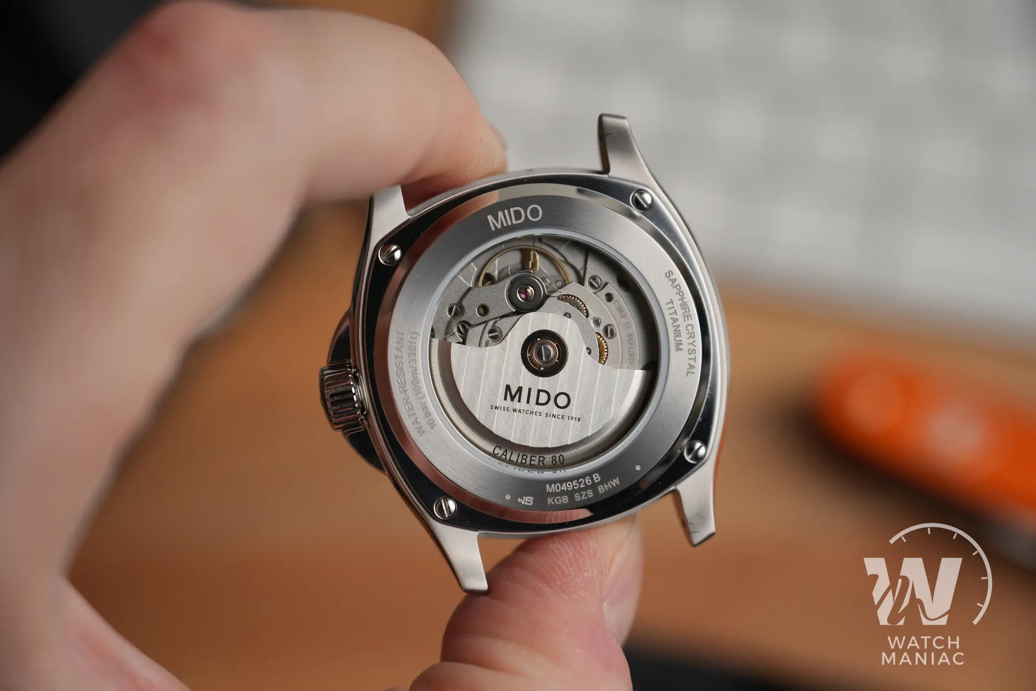 Mido Multifort TV Big Date Titanium