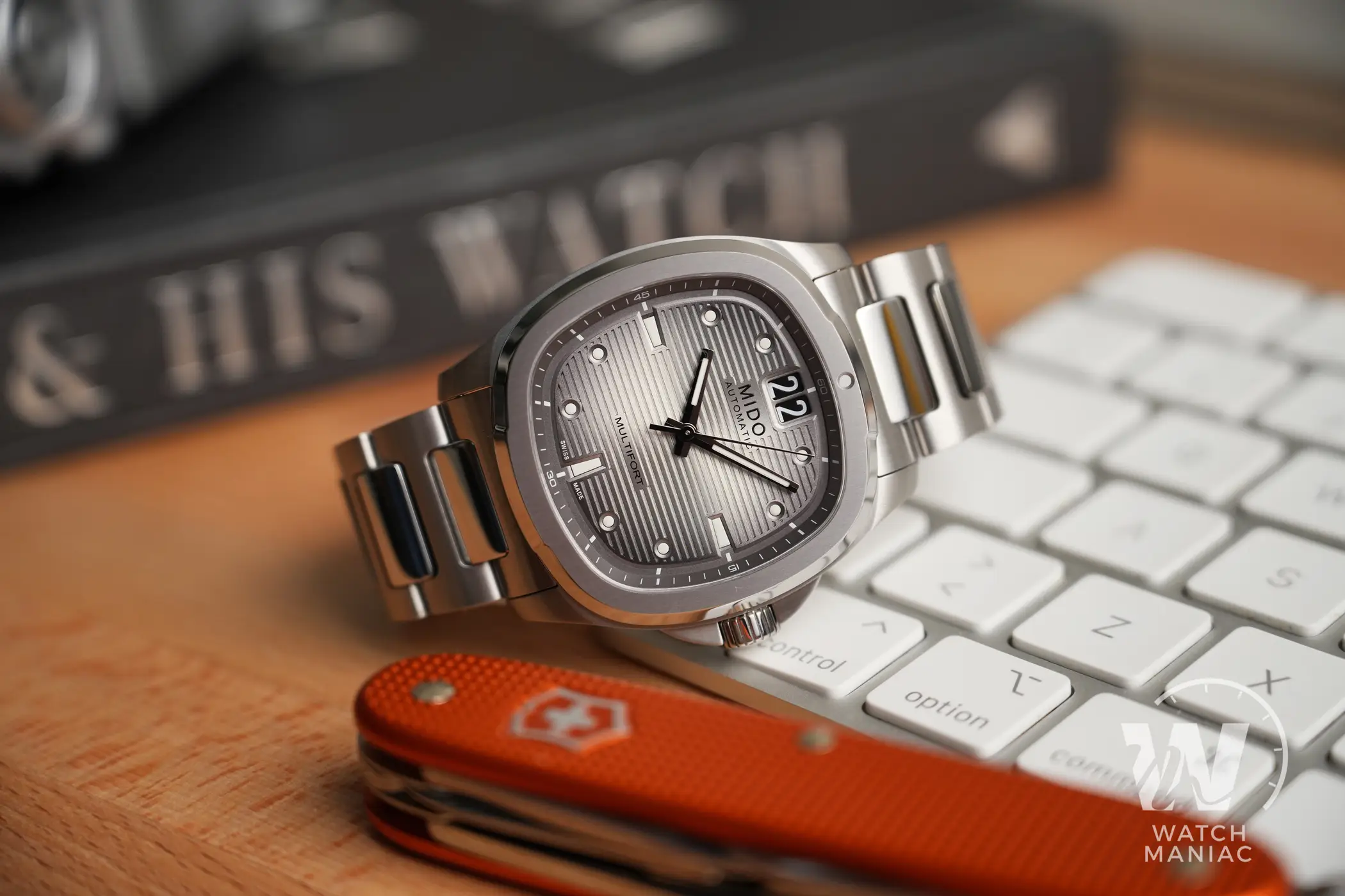 Mido Multifort TV Big Date Titanium