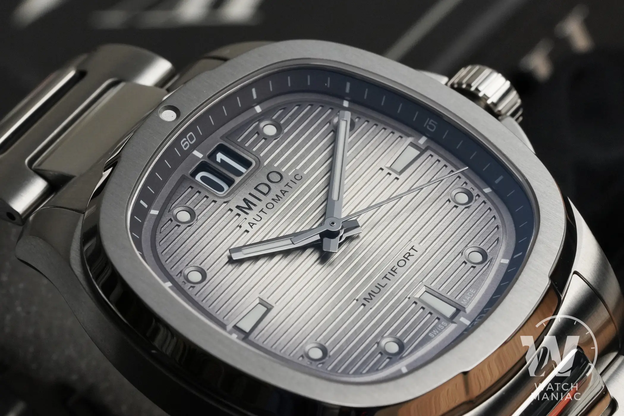 Mido Multifort TV Big Date Titanium