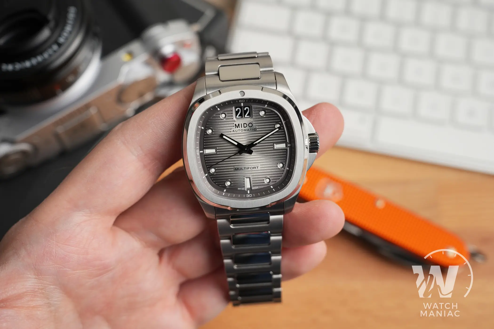 Mido Multifort TV Big Date Titanium