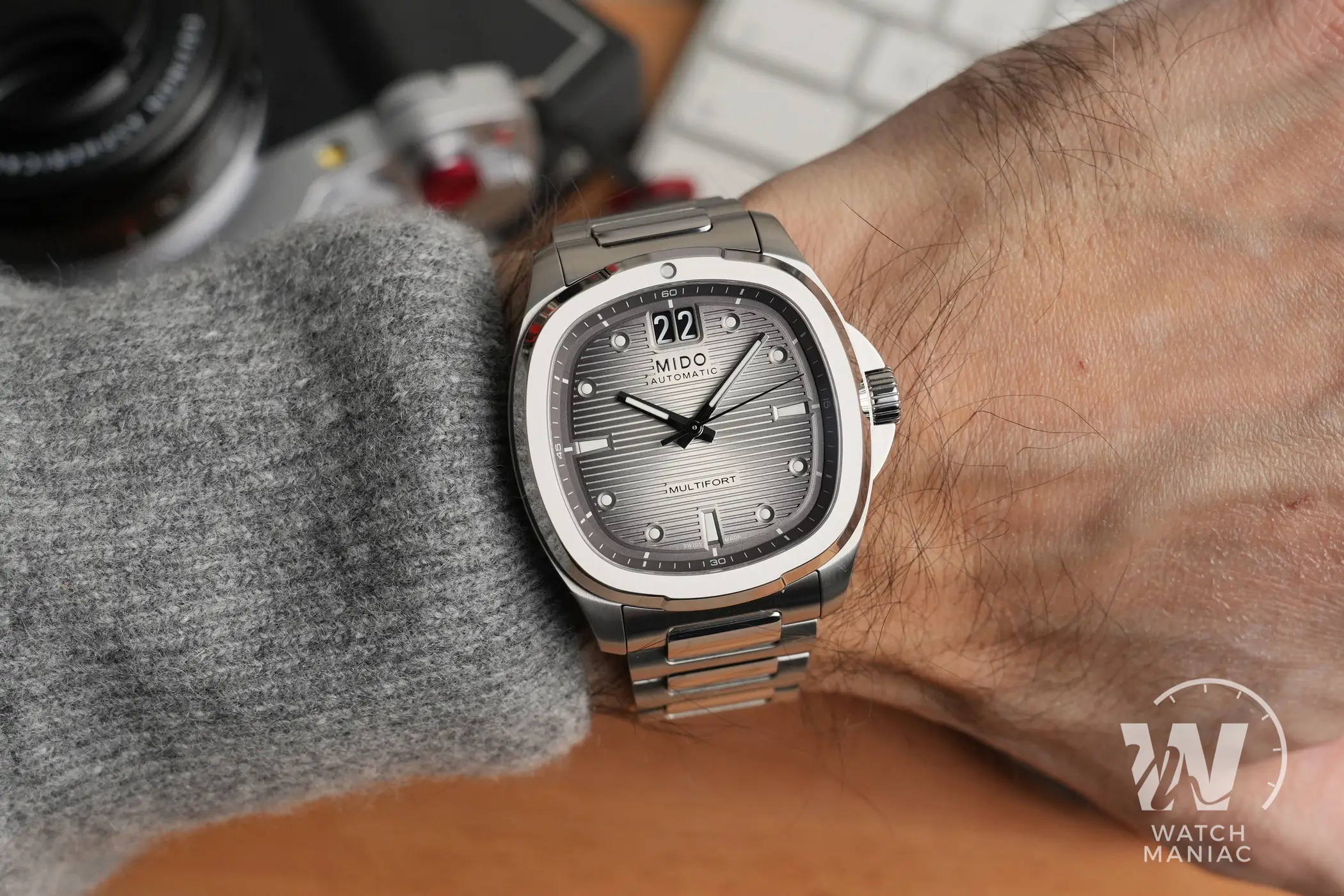 Mido Multifort TV Big Date Titanium